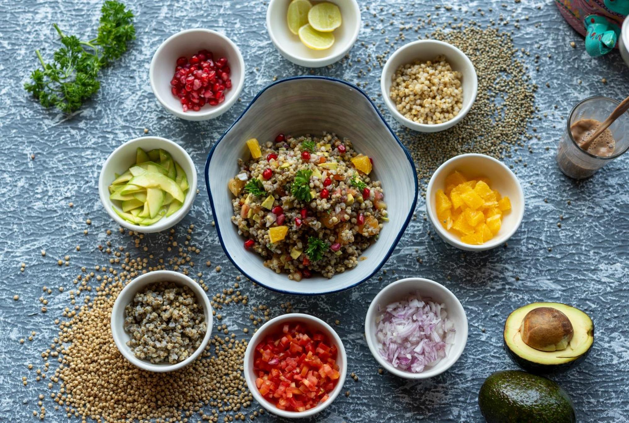Hyatt Place Gurgaon Udyog Vihar Εξωτερικό φωτογραφία Quinoa salad